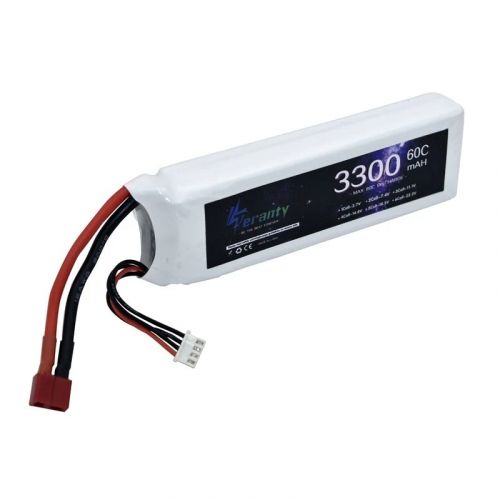 Аккумулятор LiPo 11.1V 3300mAh 60C 3S для RC машин, дронов, вертолётов, самолётов, T JST XT30 XT60