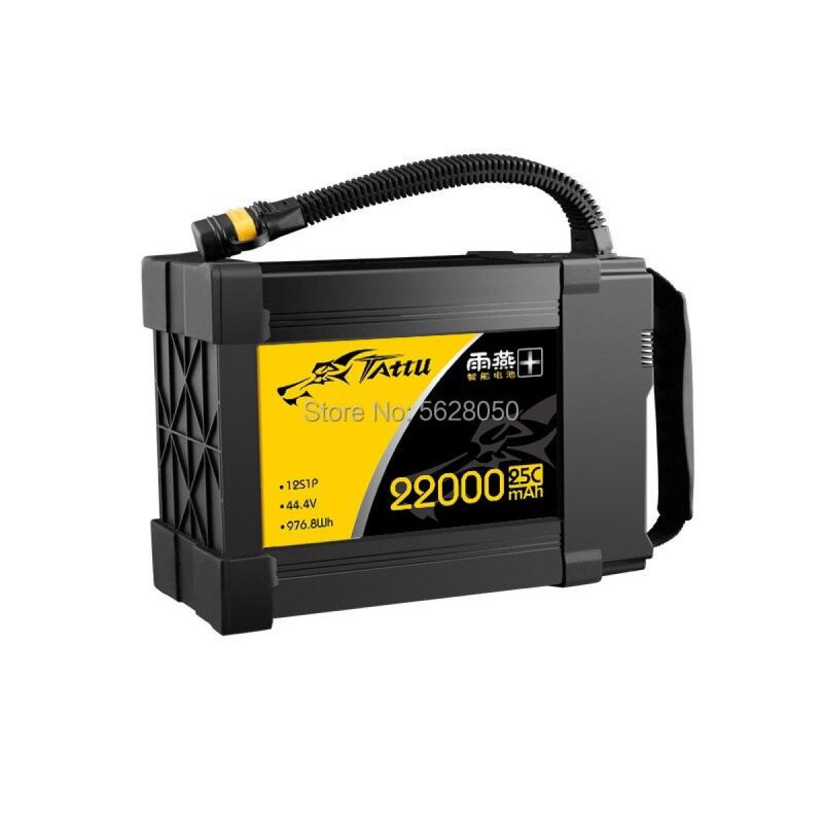 Аккумулятор TATTU 22000mAh 44.4V 12S LiPO 25C для FPV дрона, гекса- и октокоптера, сельхозтехники Аккумулятор TATTU 22000mAh 44.4V 12S LiPO 25C для FPV дрона, гекса- и октокоптера, сельхозтехники