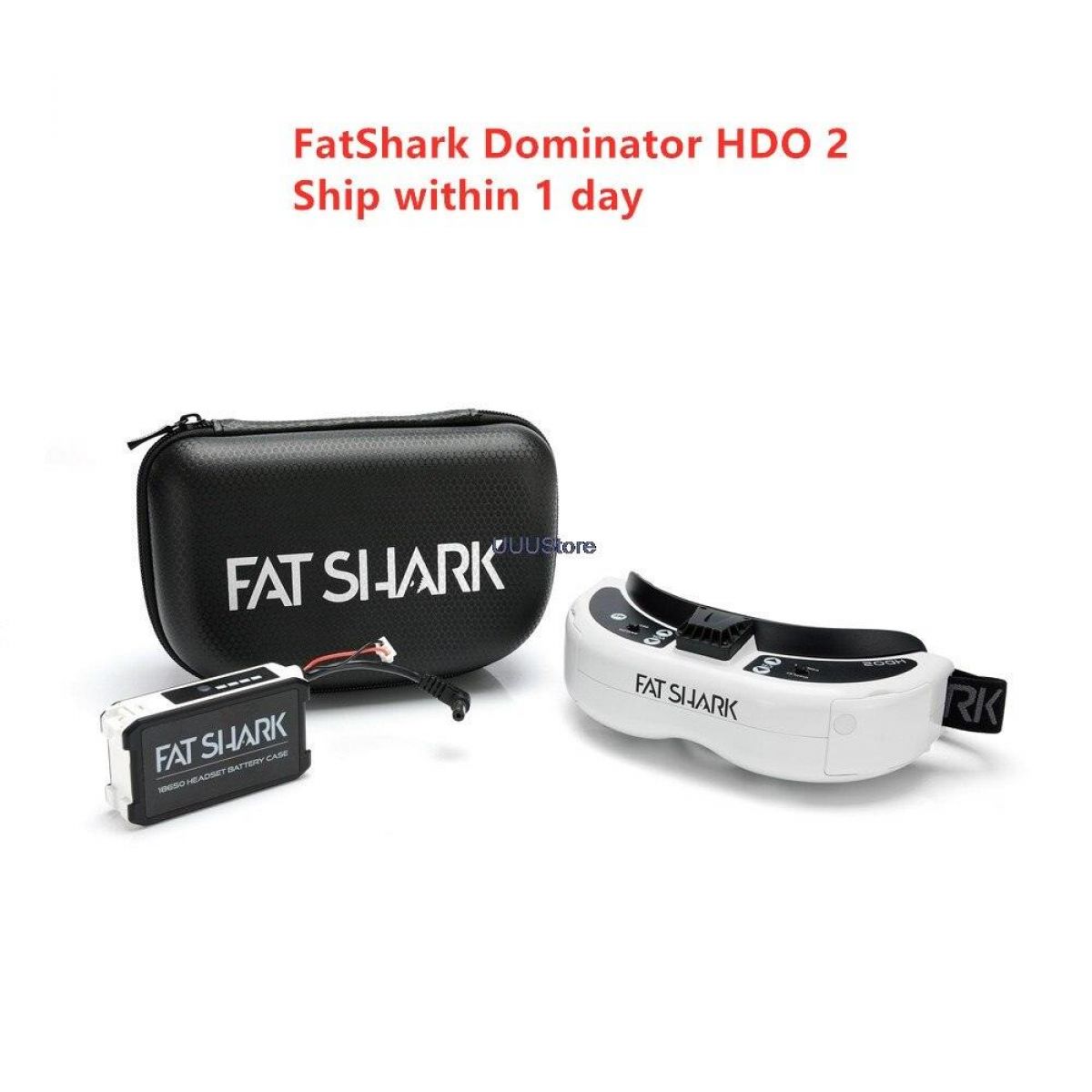 FPV очки FatShark Dominator HDO 2 — OLED-дисплей 1280x960, угол обзора 46°, для дронов RC FPV FPV очки FatShark Dominator HDO 2 — OLED-дисплей 1280x960, угол обзора 46°, для дронов RC FPV