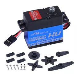 JX Servo CLS5830HV — влагозащищённый HV сервопривод 30кг 0.09сек 8.4В для TRX4 SCX10 RC моделей