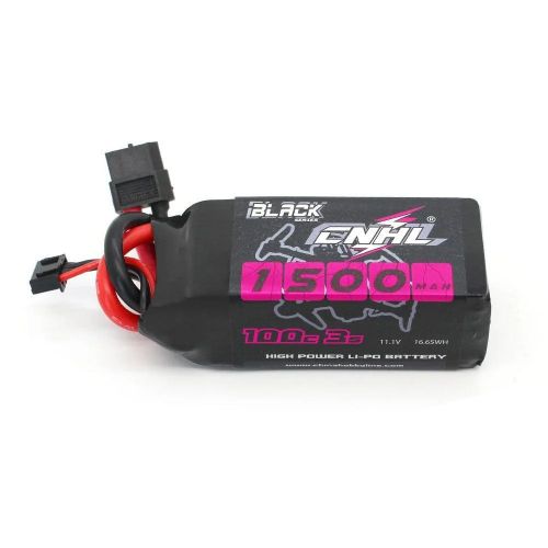 Аккумулятор CNHL 3S 11.1V LiPo 1300/1500mAh 100C XT60 для FPV дрона, квадрокоптера, самолёта, 4шт