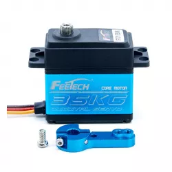 Feetech FT7135M - 35 кг серво 180° металл, водонепроницаемый для RC авто 1/8, 1/10, 1/12