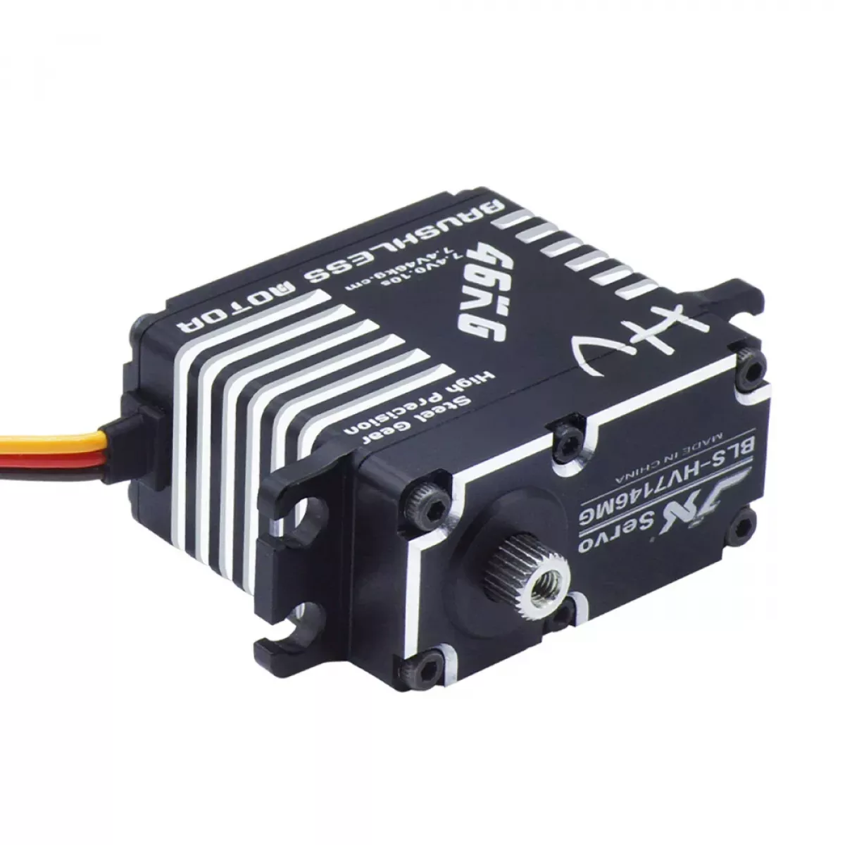 JX Servo BLS-HV7146MG — влагозащищённый сервопривод 46КГ 7.4В, стальные шестерни, RC, CNC JX Servo BLS-HV7146MG — влагозащищённый сервопривод 46КГ 7.4В, стальные шестерни, RC, CNC