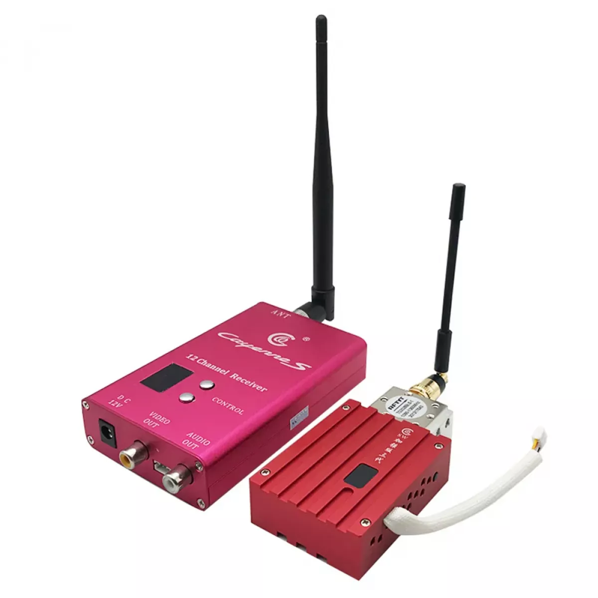 1.2G 8Вт 6CH VTX / 12CH VRX – беспроводная аналоговая система передачи АВ для дронов и квадрокоптеров 1.2G 8Вт 6CH VTX / 12CH VRX – беспроводная аналоговая система передачи АВ для дронов и квадрокоптеров