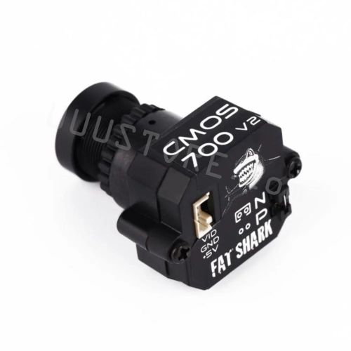 Fatshark 1/3'' 700TVL WDR CMOS V2, угол 100°, FPV-камера, NTSC/PAL, фиксированное крепление