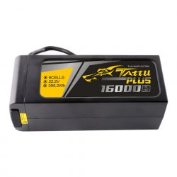 Аккумулятор Tattu Plus 16000мАч 6S 15C 22.2В LiPo с разъёмом XT90S