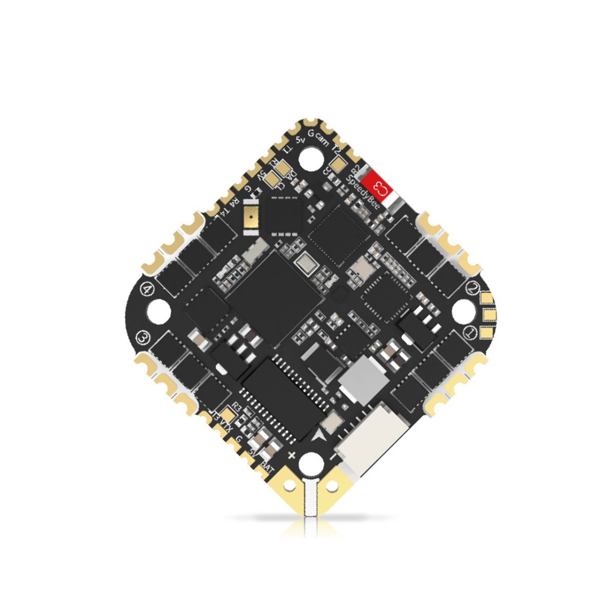 SpeedyBee F745 35A BLS 25.5x25.5 AIO полетный контроллер SpeedyBee F745 35A BLS 25.5x25.5 AIO полетный контроллер