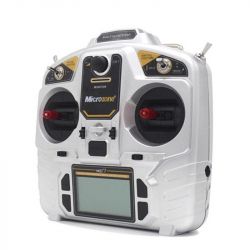 Передатчик MicroZone MC7 2.4G с приёмником MC8RE для RC самолётов, дронов, вертолётов, сравнение с MC6C