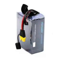 Аккумулятор Herewin 44.4V 12S 16000mAh 20C Li-Po мягкий кейс для дрона