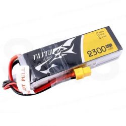 Аккумулятор Tattu Lipo 2300mAh 3S/4S 11.1V/14.8V 45C XT60 для FPV дрона, вертолёта, самолёта, авто