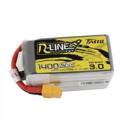 Аккумулятор Tattu R-Line V3 120C 4S/6S 4.2В 1300–2000мАч XT60 для FPV дронов и квадрокоптеров
