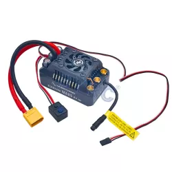 Бесколлекторный регулятор Hobbywing EZRUN MAX5 HV G2 ESC 250A 6-12S для 1/5 RC багги и траков