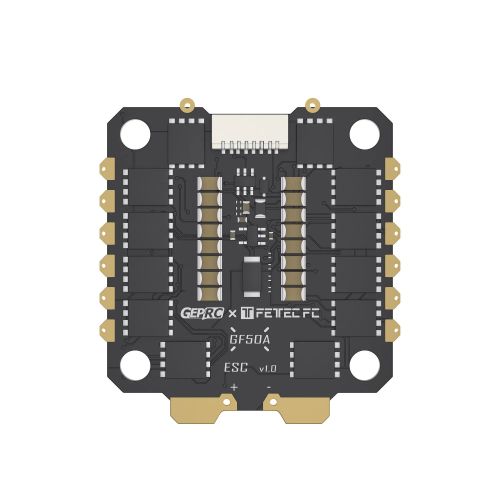 GEPRC Fettec GF50A 4-в-1 ESC 2–6S 50A STM32G071 DShot2400 FETTEC прошивка 30.5x30.5 мм для FPV дронов