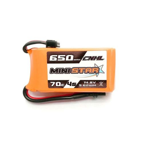 Аккумулятор 3шт CNHL 14.8В 650мАч 4S 70C MiniStar XT30U для FPV квадрокоптера и мини-дрона