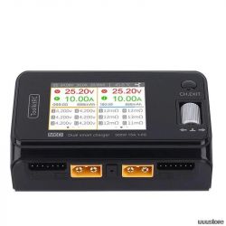 ToolkitRC M6D 500Вт 15A DC двойной мини зарядник-разрядник для 1-6S LiPo FPV, замена M8