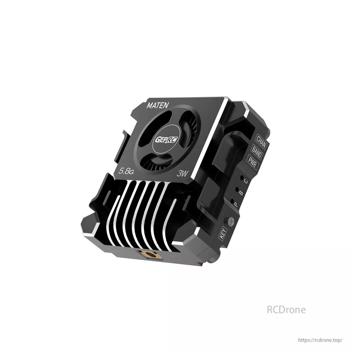 GEPRC MATEN 5.8G 3W VTX PRO для FPV дрона – 80 каналов, IRC Tramp, 3000мВт, MMCX, 7-36В GEPRC MATEN 5.8G 3W VTX PRO для FPV дрона – 80 каналов, IRC Tramp, 3000мВт, MMCX, 7-36В