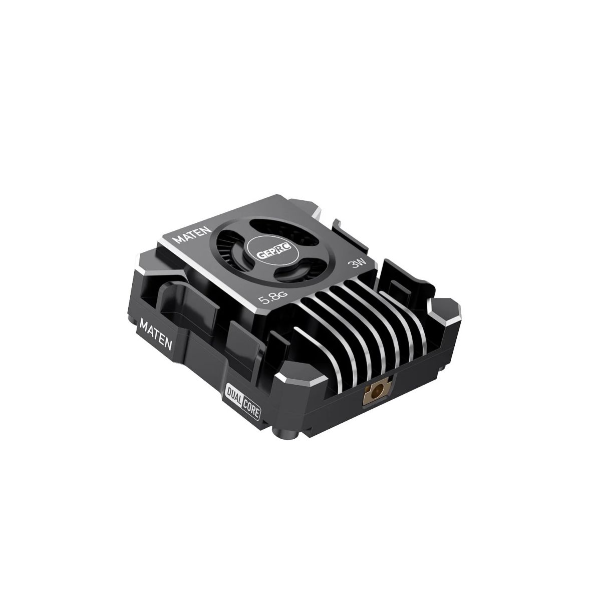 GEPRC MATEN 5.8G 3W VTX PRO для FPV дрона – 80 каналов, IRC Tramp, 3000мВт, MMCX, 7-36В GEPRC MATEN 5.8G 3W VTX PRO для FPV дрона – 80 каналов, IRC Tramp, 3000мВт, MMCX, 7-36В