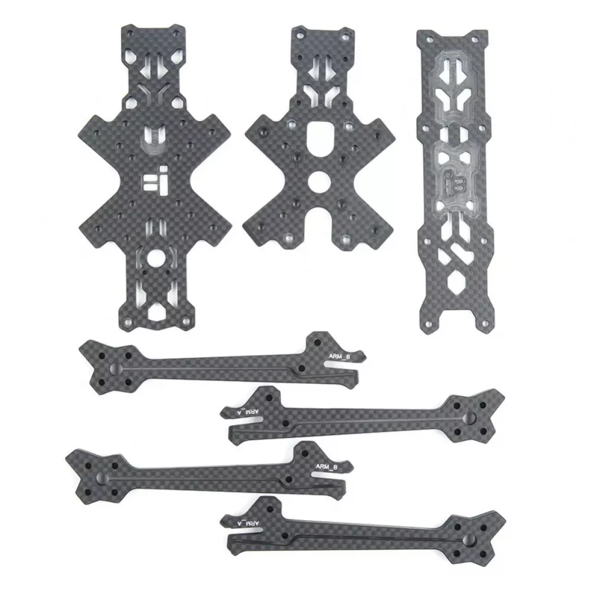 iFlight Nazgul Evoque F5 F5X/F5D — Запасные части: боковые/верхние/нижние пластины, лучи, винты iFlight Nazgul Evoque F5 F5X/F5D — Запасные части: боковые/верхние/нижние пластины, лучи, винты