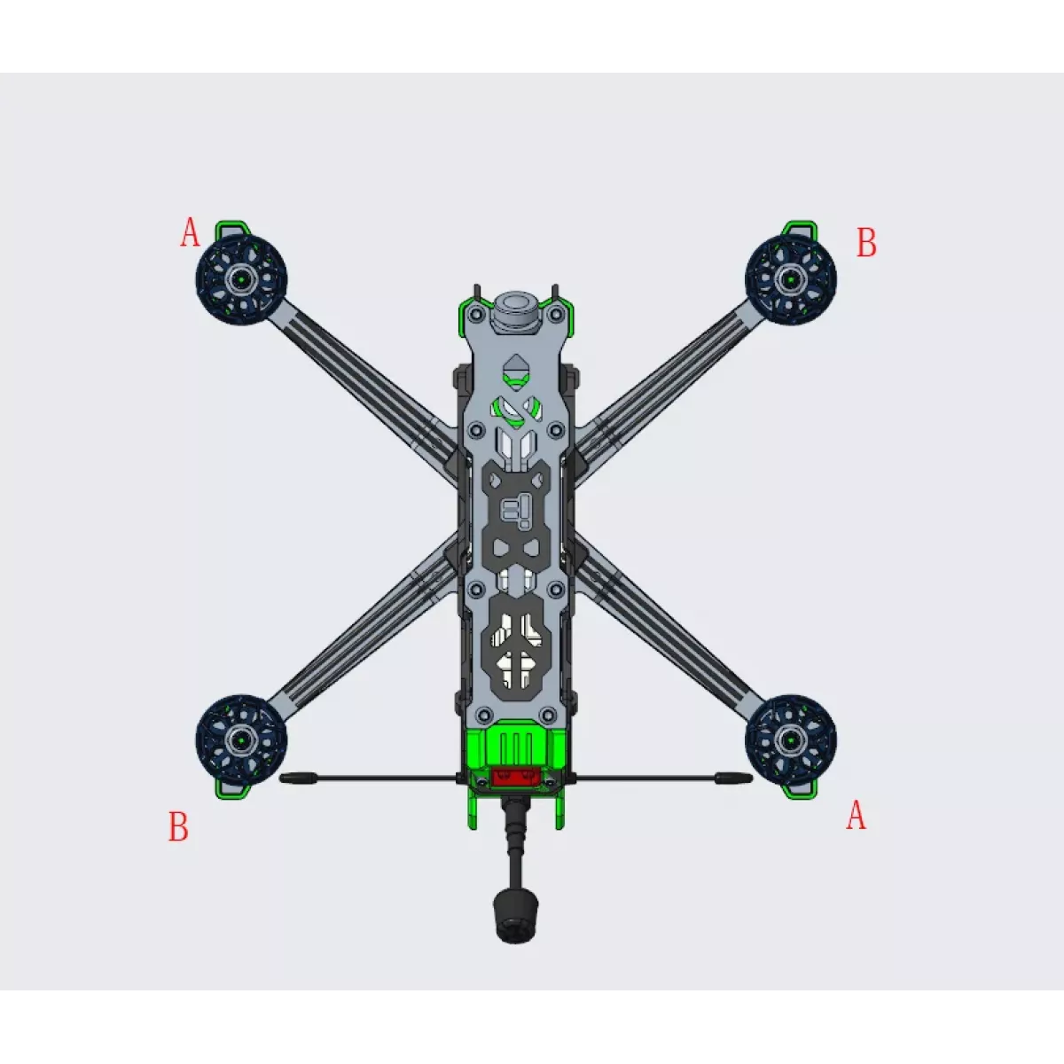 iFlight Nazgul Evoque F5 F5X/F5D — Запасные части: боковые/верхние/нижние пластины, лучи, винты iFlight Nazgul Evoque F5 F5X/F5D — Запасные части: боковые/верхние/нижние пластины, лучи, винты