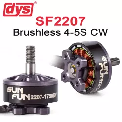 Бесщеточный мотор DYS SUN FUN 2207 1750KV/2450KV/2750KV 4–5S для FPV гоночного квадрокоптера