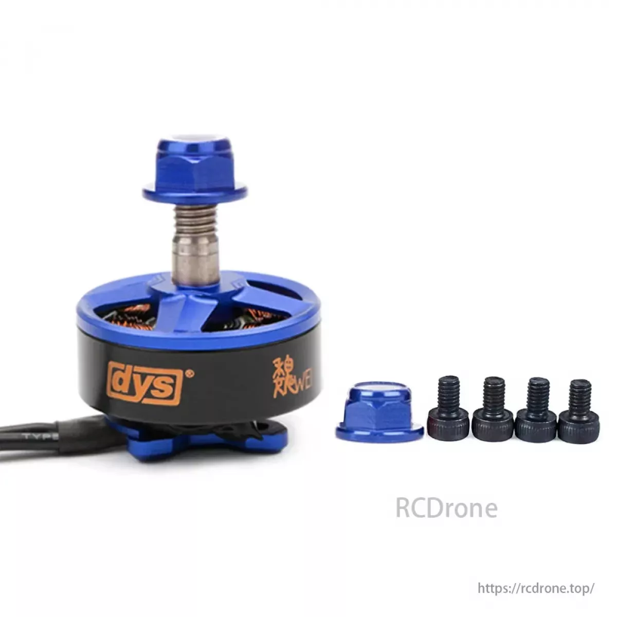 Бесщеточный мотор DYS Samguk Wei 2207 1750KV/2300KV/2600KV 3-6S для FPV-дрона 5 дюймов Бесщеточный мотор DYS Samguk Wei 2207 1750KV/2300KV/2600KV 3-6S для FPV-дрона 5 дюймов