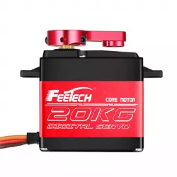 Feetech FT5320 — водонепроницаемый 20 кг 180° цифровой coreless серво для RC авто и робототехники