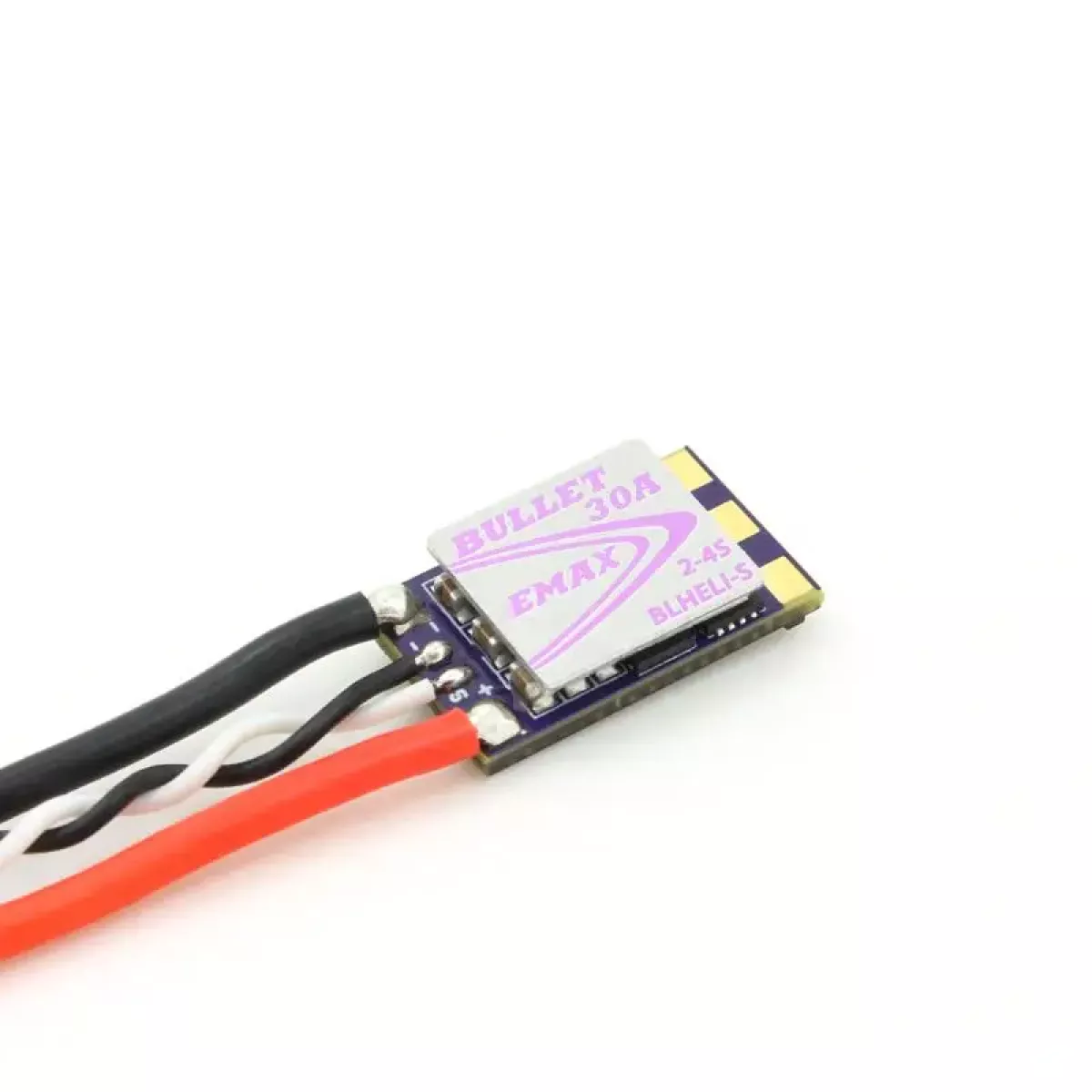 EMAX D-SHOT Bullet 30A 2-4S BLHELI_S ESC 3.9 г, поддержка Onshot42 Multishot EMAX D-SHOT Bullet 30A 2-4S BLHELI_S ESC 3.9 г, поддержка Onshot42 Multishot