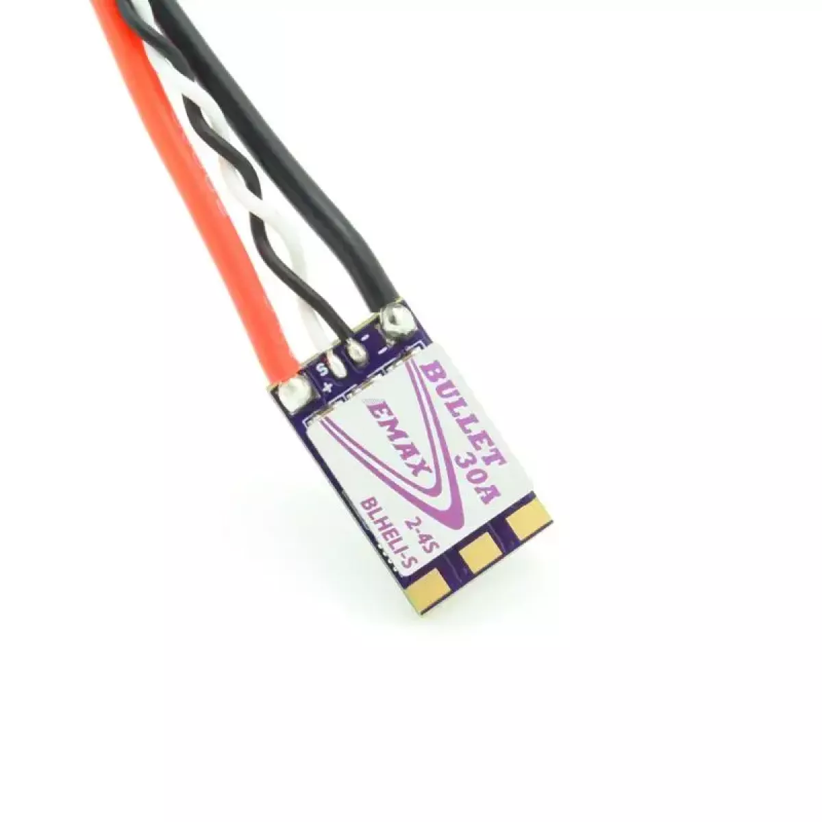 EMAX D-SHOT Bullet 30A 2-4S BLHELI_S ESC 3.9 г, поддержка Onshot42 Multishot EMAX D-SHOT Bullet 30A 2-4S BLHELI_S ESC 3.9 г, поддержка Onshot42 Multishot