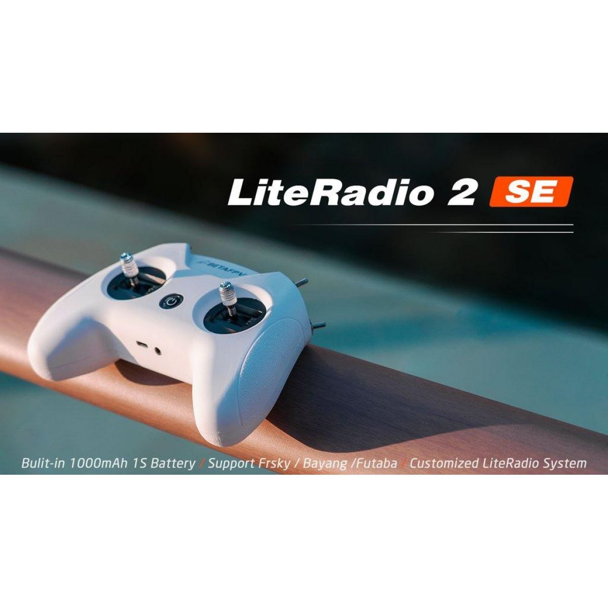 Передатчик BETAFPV LiteRadio 2 SE ExpressLRS 8-канальный 2.4G для дронов Cetus PRO FPV Передатчик BETAFPV LiteRadio 2 SE ExpressLRS 8-канальный 2.4G для дронов Cetus PRO FPV