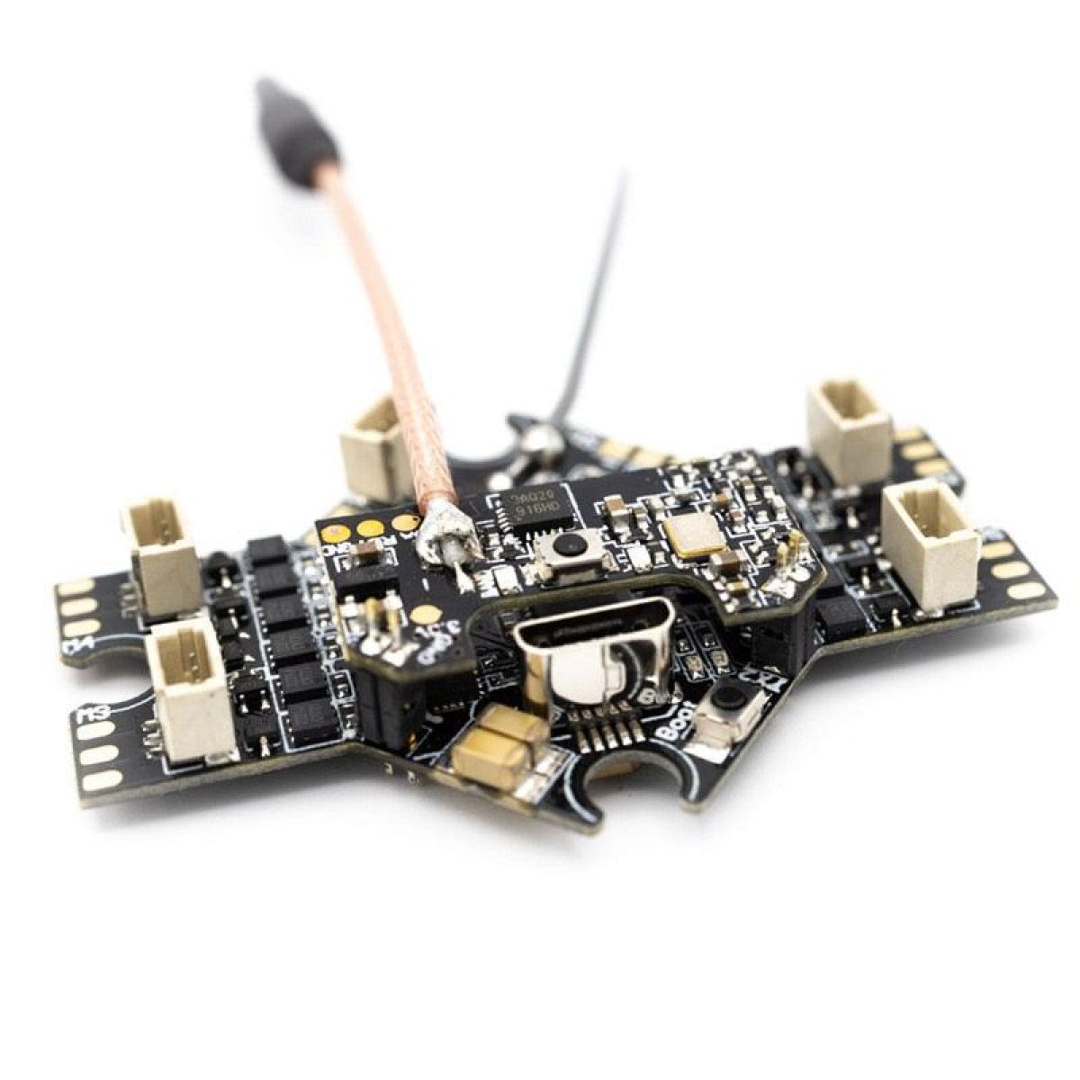 EMAX Tinyhawk II ESC – 75мм 1–2S Whoop 5A BlHeli_S ESC VTX 25/100/200мВт SPI RX AIO F4 для квадрокоптера EMAX Tinyhawk II ESC – 75мм 1–2S Whoop 5A BlHeli_S ESC VTX 25/100/200мВт SPI RX AIO F4 для квадрокоптера