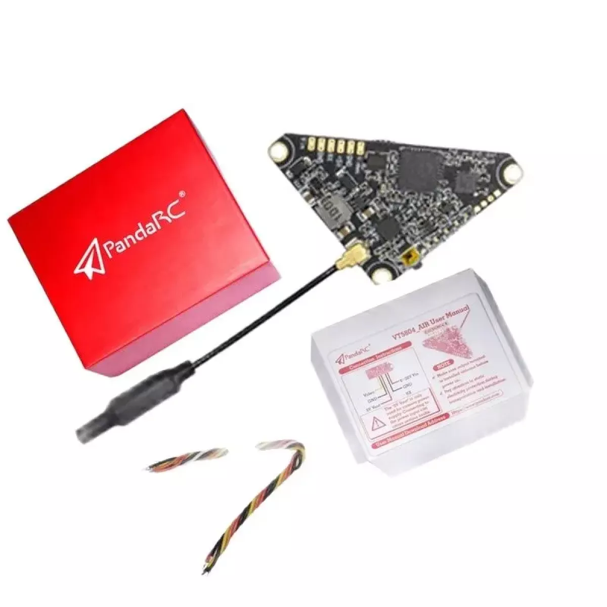 PandaRC VT5804 AIR VTX — 5.8ГГц 40CH FPV видеопередатчик 0/25/50/100/200/400mW с OSD для гоночных дронов PandaRC VT5804 AIR VTX — 5.8ГГц 40CH FPV видеопередатчик 0/25/50/100/200/400mW с OSD для гоночных дронов