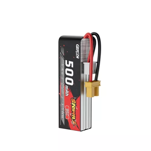 Аккумулятор GEPRC Storm LiPo 2S 500mAh 95C TX30 для FPV квадрокоптеров и аксессуаров