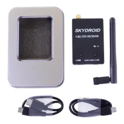 Skydroid UVC OTG 5.8G 150CH FPV приёмник видеосигнала и аудио для Android смартфонов