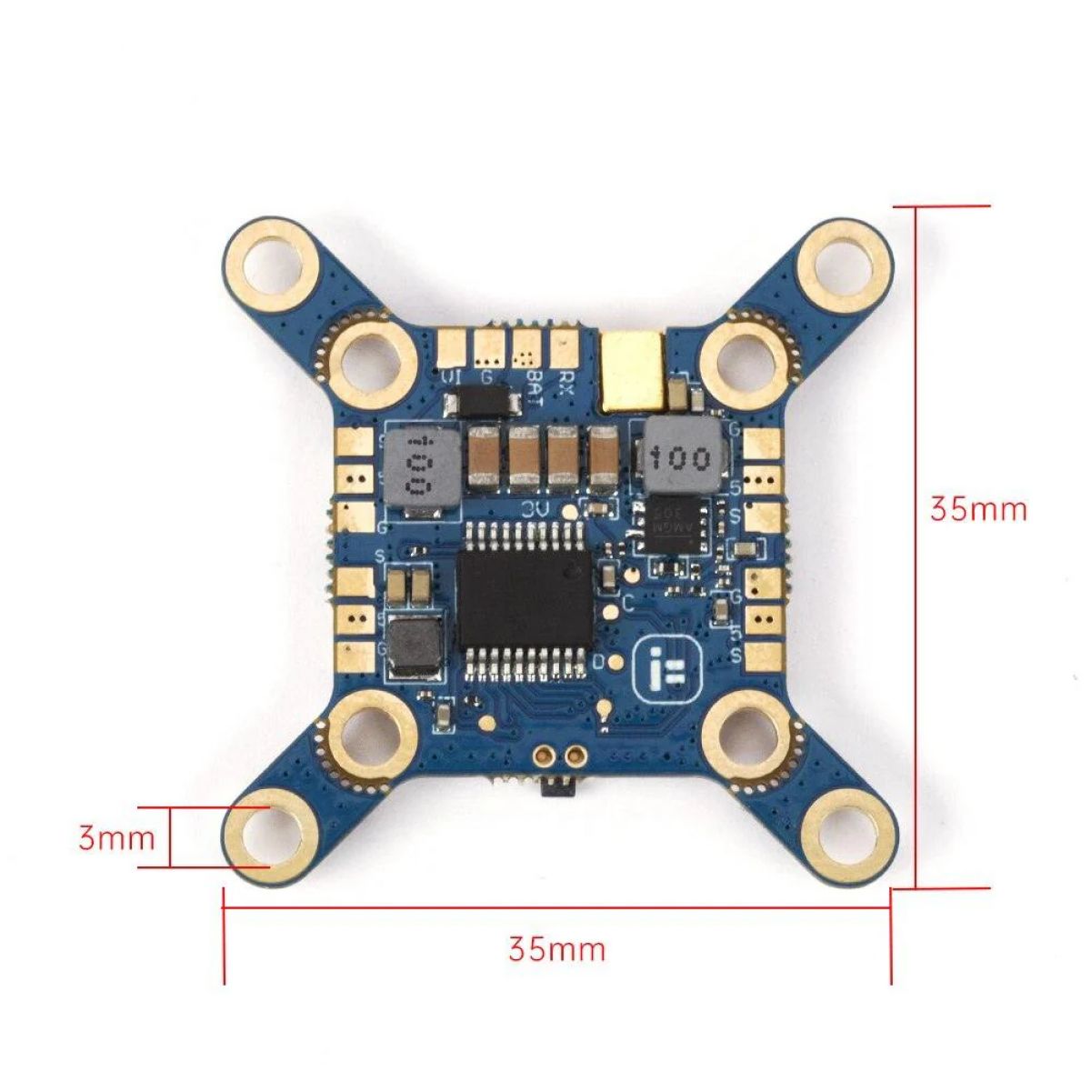 iFlight SucceX-RACE VTX 25mW, фиксированная мощность, разъём MMXC для FPV iFlight SucceX-RACE VTX 25mW, фиксированная мощность, разъём MMXC для FPV