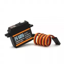 Emax ES3053 — 17г, 3.5кг, 0.13с, 23T, пластиковый цифровой сервопривод для RC самолёта, апгрейд ES3153