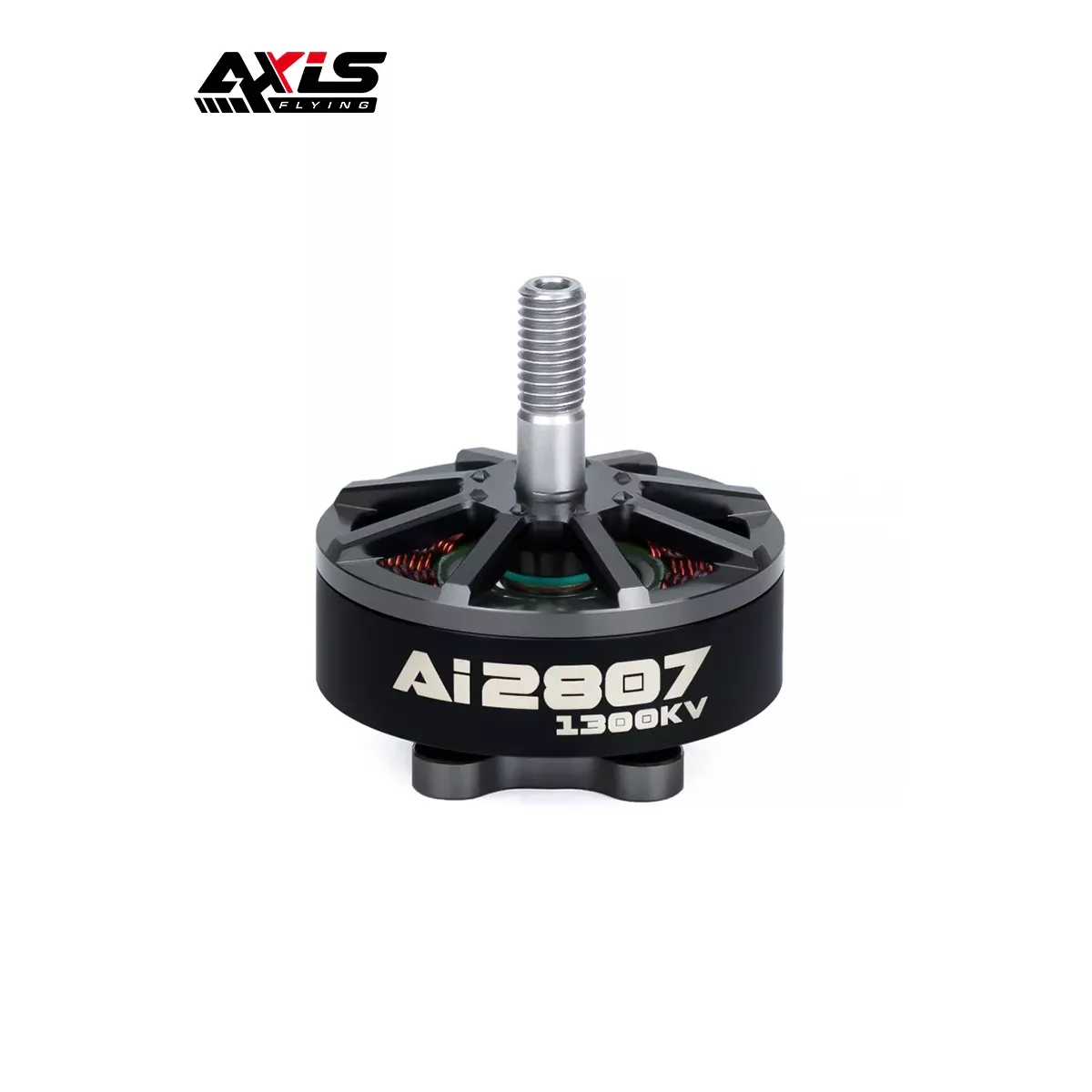 Бесколлекторный мотор Axisflying Ai2807 1300KV 4–6S для FPV дронов 7 дюймов, дальний и фристайл Бесколлекторный мотор Axisflying Ai2807 1300KV 4–6S для FPV дронов 7 дюймов, дальний и фристайл