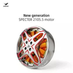 Бесколлекторный мотор HGLRC SPECTER 2105.5 2650KV 4–6S для FPV дронов 4–6 дюймов Freestyle Cinewhoop
