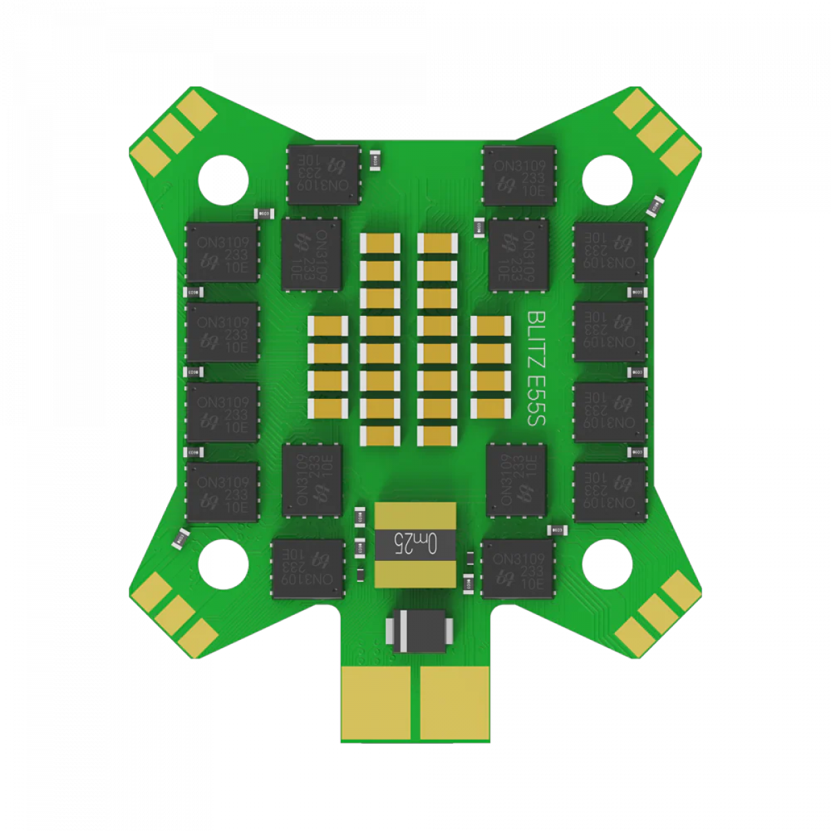 iFlight BLITZ E55S 4-в-1 ESC электронный регулятор скорости для дронов iFlight BLITZ E55S 4-в-1 ESC электронный регулятор скорости для дронов