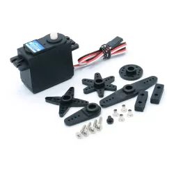JX Servo PS-4806HB — стандартный сервопривод 6KG 4.8-6.0V с пластиковыми шестернями для RC моделей
