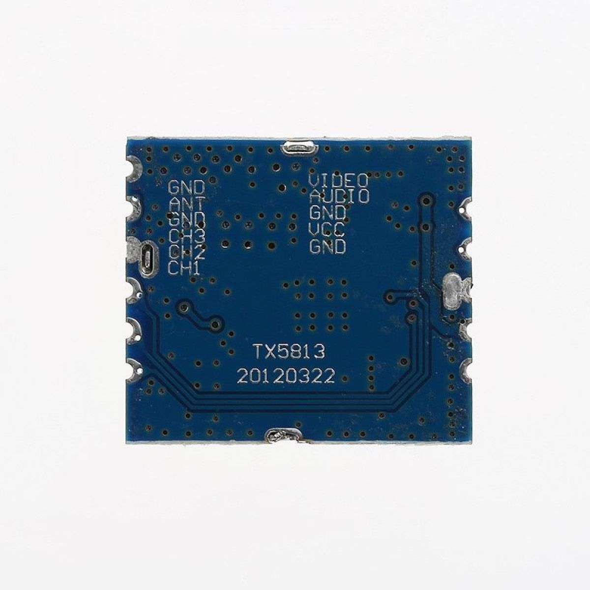 Boscam TX5813 — 5.8 ГГц 10мВт 8 каналов мини AV аудио-видео передатчик для FPV дрона и мультикоптера Boscam TX5813 — 5.8 ГГц 10мВт 8 каналов мини AV аудио-видео передатчик для FPV дрона и мультикоптера