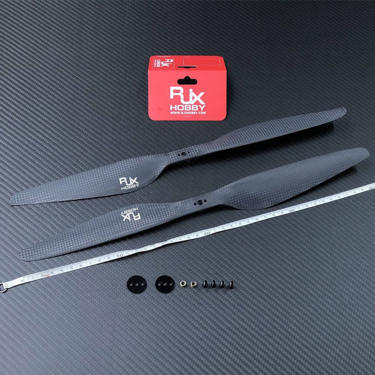1 пара пропеллеров из углеродного волокна RJXHOBBY 24x7.2–34x11.3 дюйма для мультикоптеров 1 пара пропеллеров из углеродного волокна RJXHOBBY 24x7.2–34x11.3 дюйма для мультикоптеров