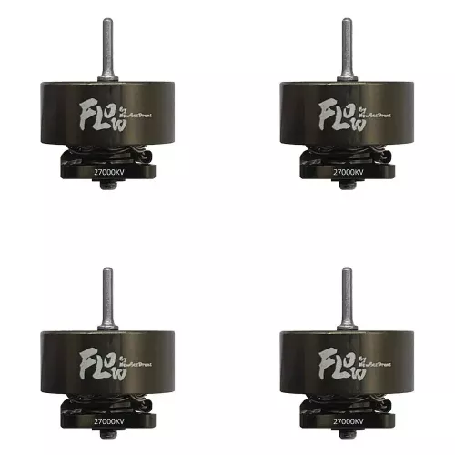 4шт NewBeeDrone Flow 0802 19000KV/27000KV 1S FPV моторы с двумя подшипниками для Whoop