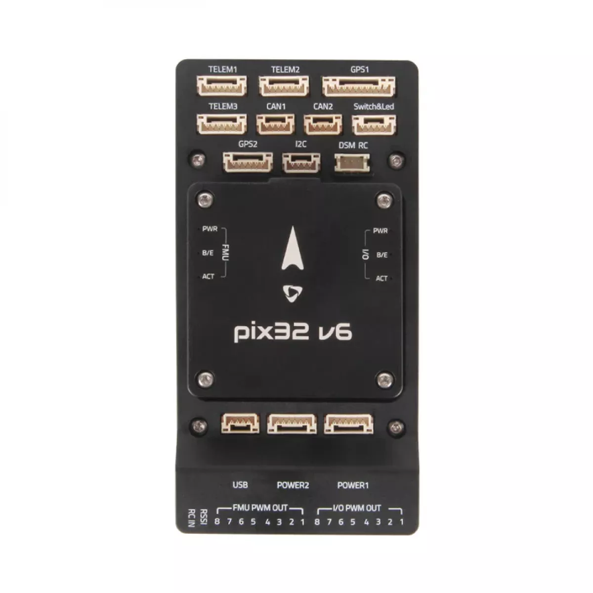 Контроллер полёта Holybro Pix32 v6 STM32H743, стандартный/мини комплект с GPS M8N/M9N/M10 Контроллер полёта Holybro Pix32 v6 STM32H743, стандартный/мини комплект с GPS M8N/M9N/M10