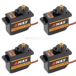 Сервопривод EMAX ES08MD II цифровой, 12г, 1.6/2.0 кг·см, мини, металл, для RC моделей, роботов