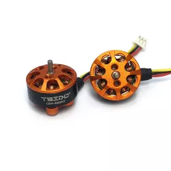 YSIDO 1204 6000KV бесколлекторный мотор 2–3S для FPV дрона 3" совместим с Tyro89 и микрорамами 100–150 мм