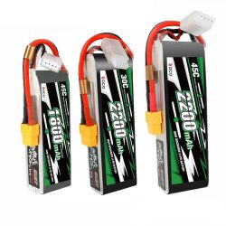 Аккумулятор LiPo Gens ace RFLY 1800/2000/2200mAh 2S-4S 7.4-11.1V 20C-45C с разъёмом T/XT60 для FPV дронов
