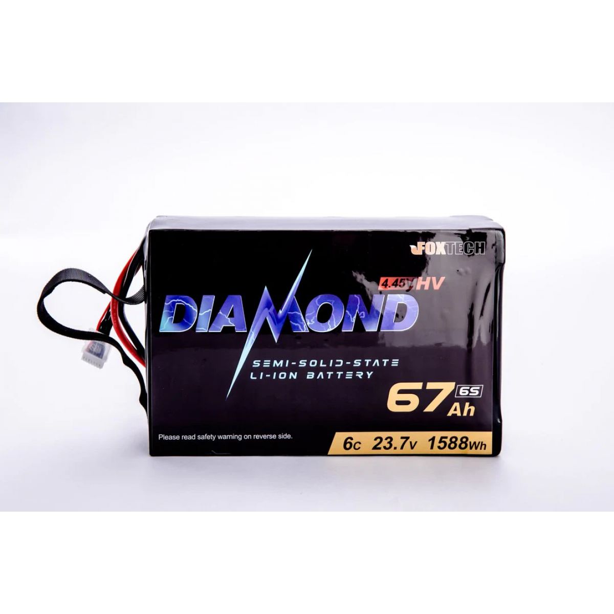 Аккумулятор Li-ion Diamond HVT 6S HV 23.7В 22/44/67Ач, -40℃~60℃ для БПЛА, 4.45В/ячейка Аккумулятор Li-ion Diamond HVT 6S HV 23.7В 22/44/67Ач, -40℃~60℃ для БПЛА, 4.45В/ячейка