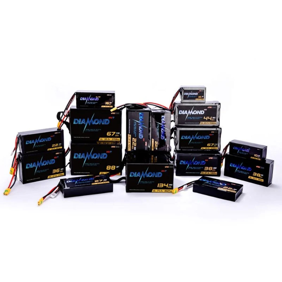 Аккумулятор Li-ion Diamond HVT 6S HV 23.7В 22/44/67Ач, -40℃~60℃ для БПЛА, 4.45В/ячейка Аккумулятор Li-ion Diamond HVT 6S HV 23.7В 22/44/67Ач, -40℃~60℃ для БПЛА, 4.45В/ячейка