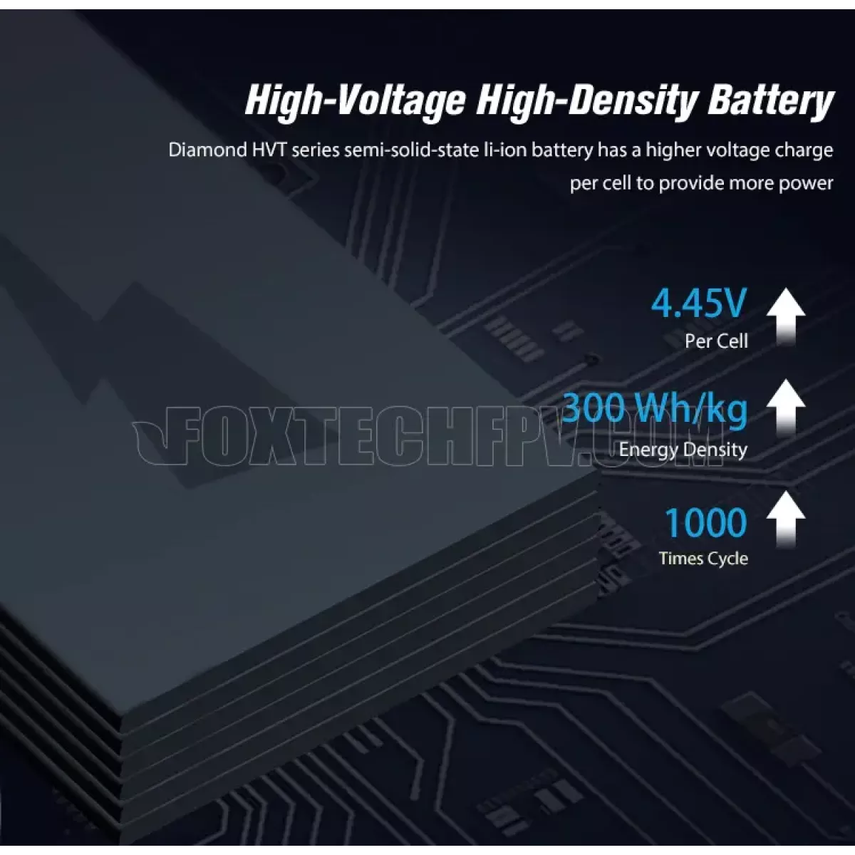 Аккумулятор Li-ion Diamond HVT 6S HV 23.7В 22/44/67Ач, -40℃~60℃ для БПЛА, 4.45В/ячейка Аккумулятор Li-ion Diamond HVT 6S HV 23.7В 22/44/67Ач, -40℃~60℃ для БПЛА, 4.45В/ячейка