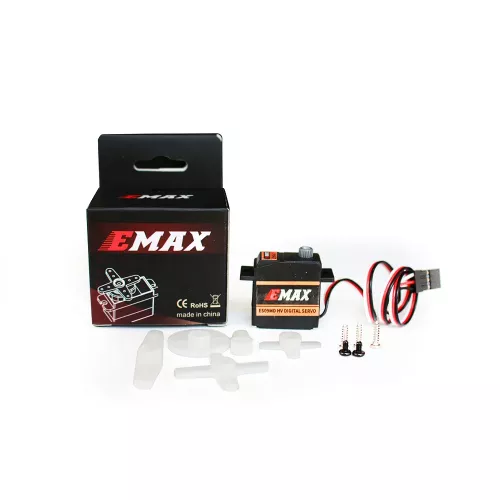 EMAX ES09MD – цифровой сервопривод 13.5G HV с металлическими шестернями 21T для RC автомобилей и роботов